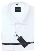 bílá jednobarevná košile s texturou