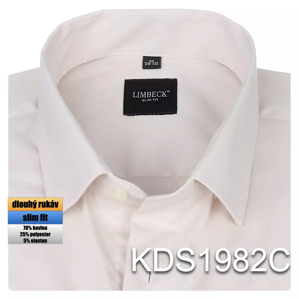 světle hnědá jednobarevná košile