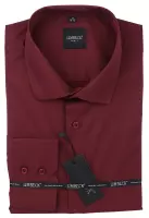 vínová jednobarevná košile 