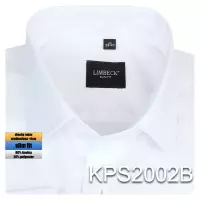 bílá jednobarevná košile