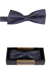 tmavě modrý motýlek s pěkným vzorem