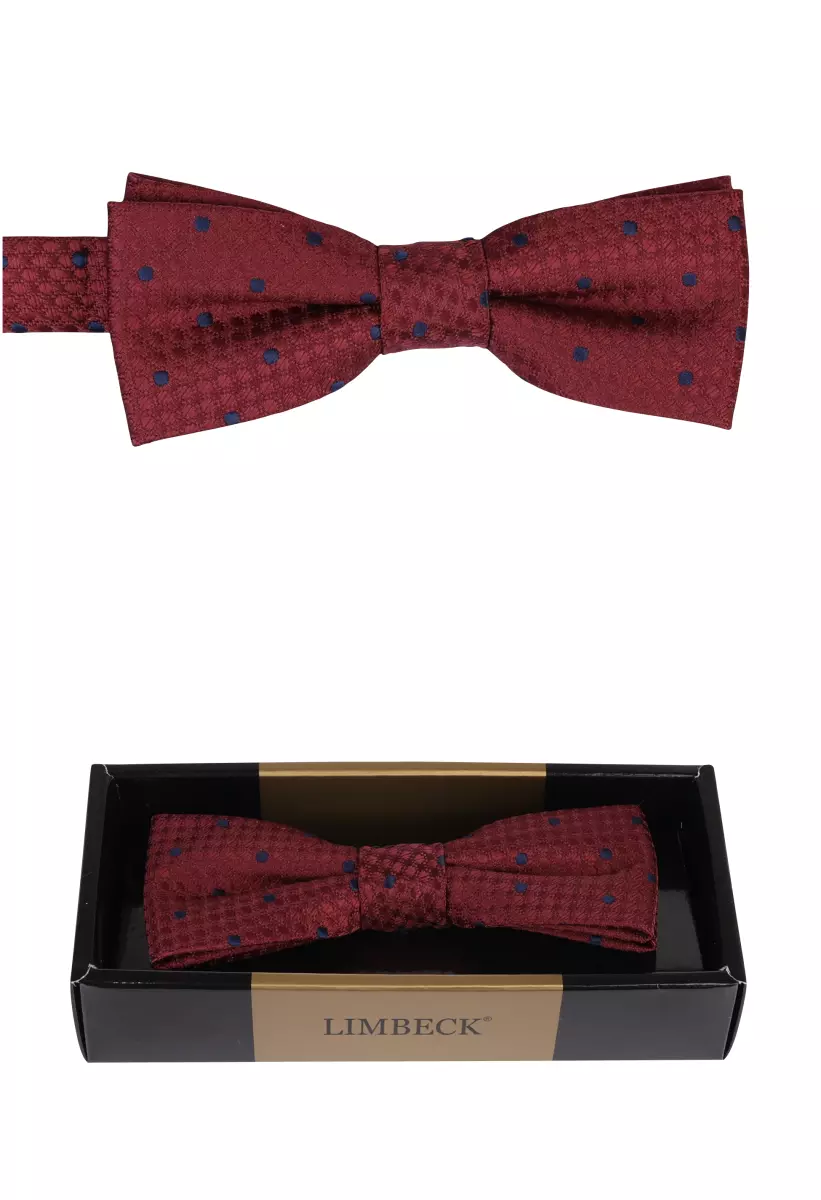 bordó motýlek s pěkným vzorem