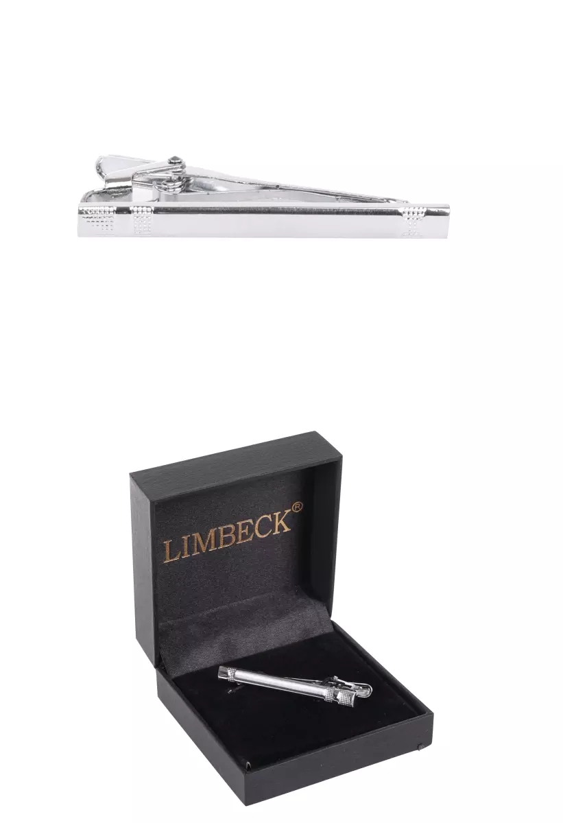 spona na kravatu LIMBECK v stříbrné barvě