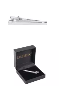 spona na kravatu LIMBECK v stříbrné barvě