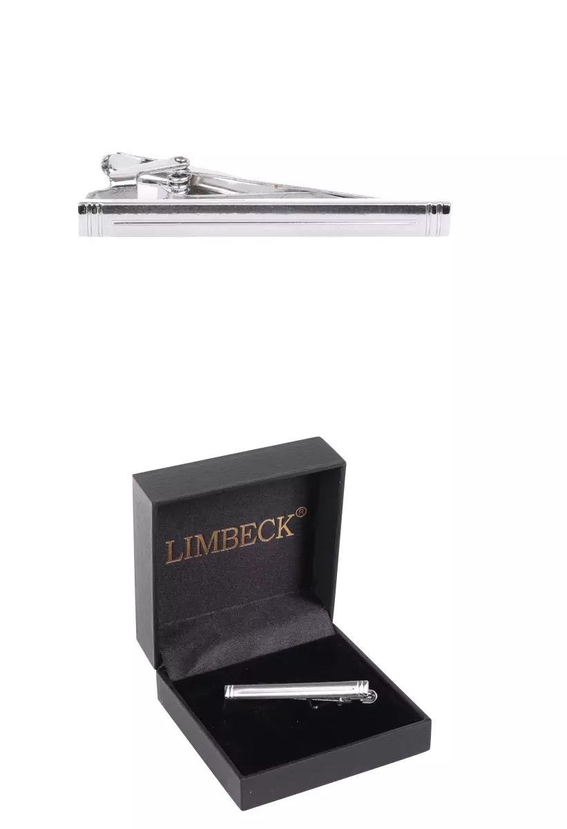 spona na kravatu LIMBECK v stříbrné barvě