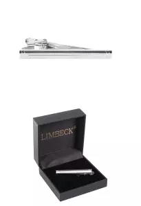 spona na kravatu LIMBECK v stříbrné barvě