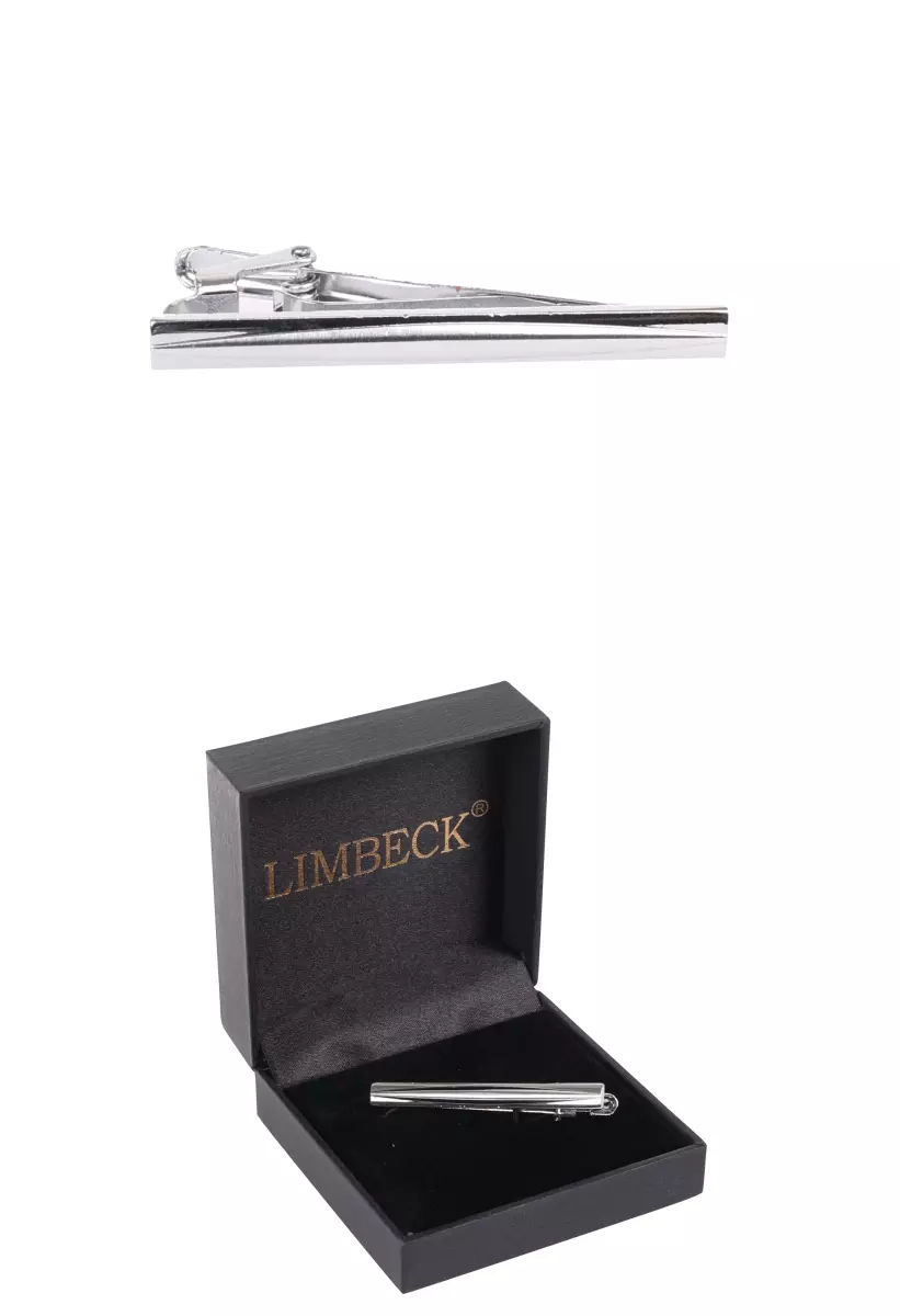 spona na kravatu LIMBECK v stříbrné barvě