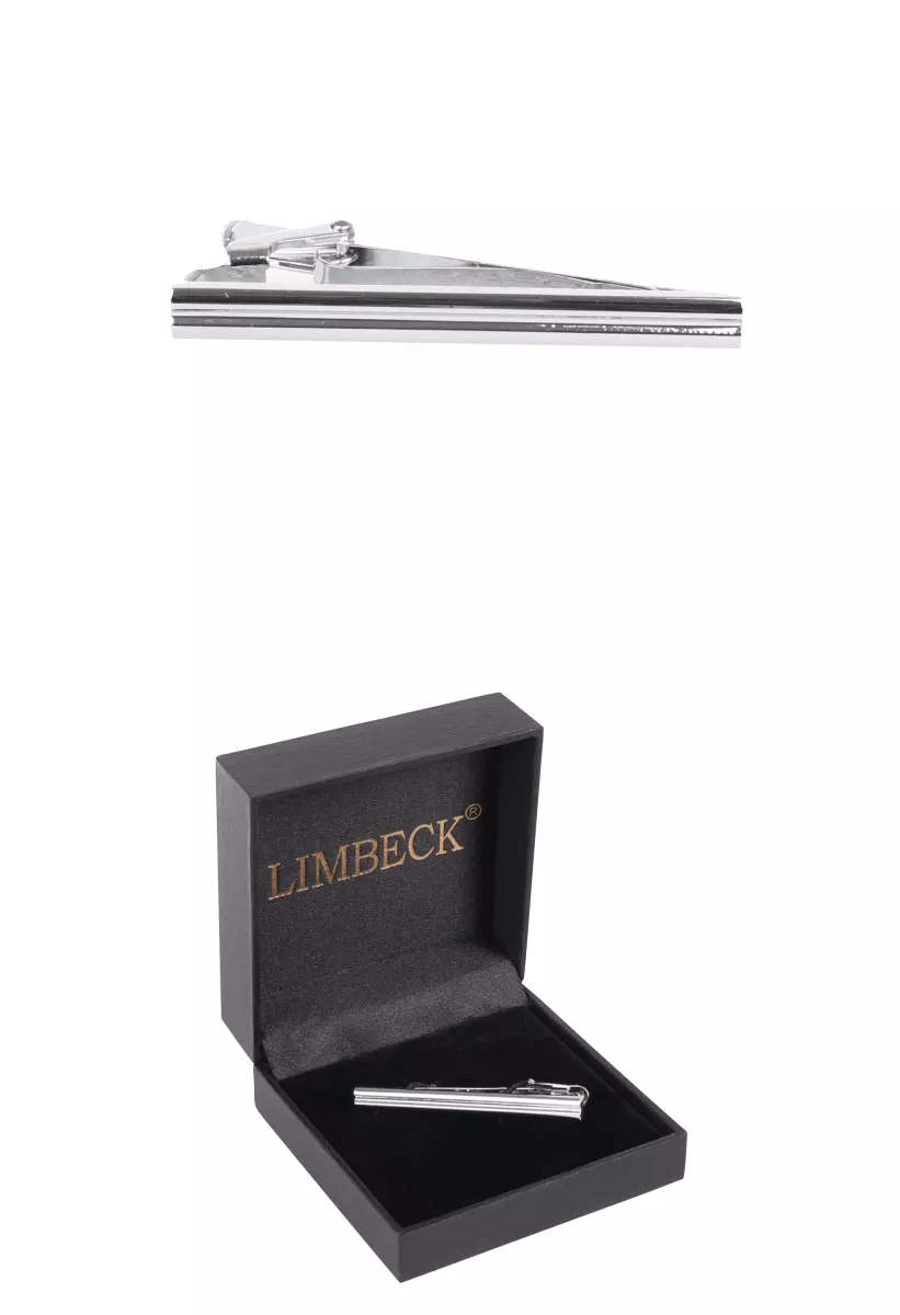 spona na kravatu LIMBECK v stříbrné barvě