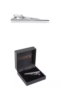 spona na kravatu LIMBECK v stříbrné barvě