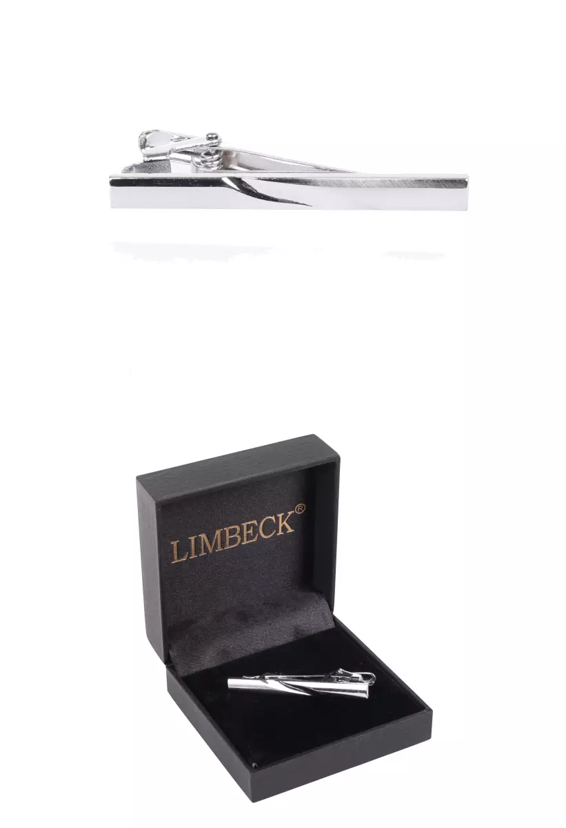 spona na kravatu LIMBECK v stříbrné barvě