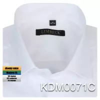 bílá jednobarevná košile