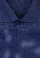 tmavě modrá vzorovaná košile