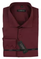 vínová jednobarevná košile 