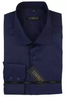 tmavě modrá košile s decentním vzorem