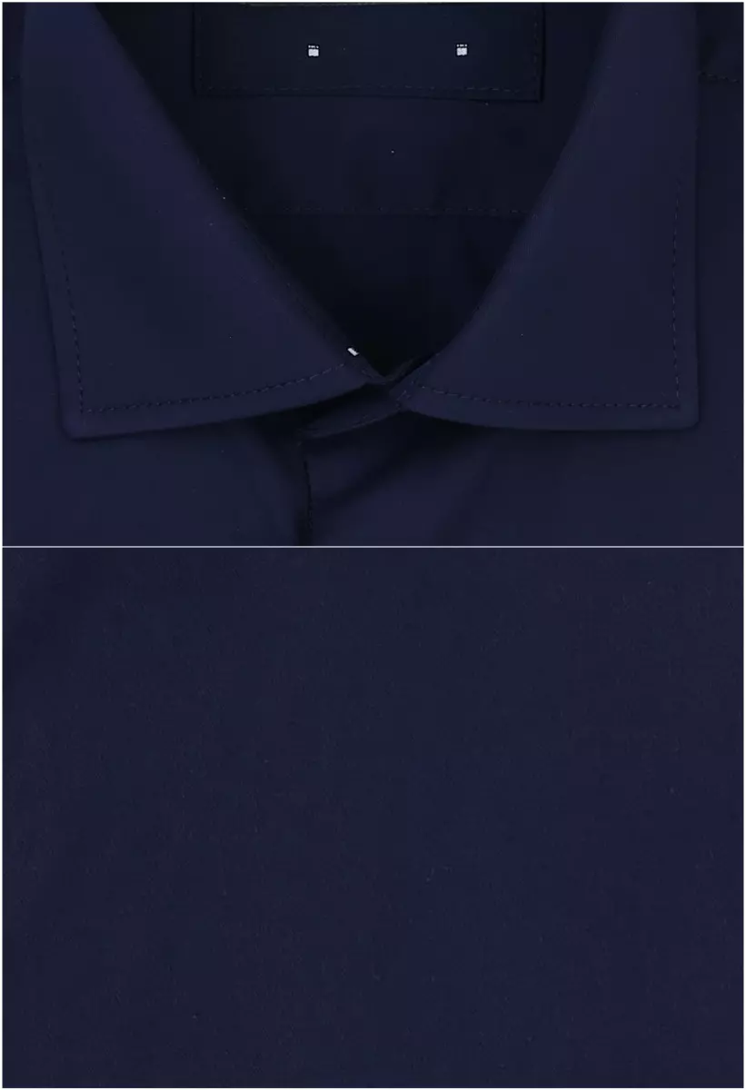 tmavě modrá košile s doplňky