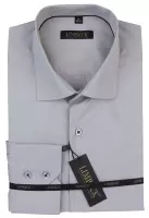 světle šedá jednobarevná košile 