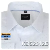 bílá košile s jemným vzorem