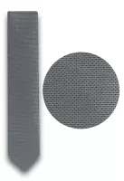 středně šedá kravata s texturou