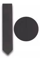 tmavě hnědá kravata s decentním vzorem