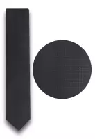 černá kravata s texturou