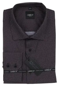 černošedá košile s pěkným vzorem