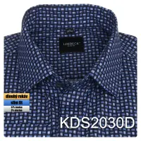 tmavě modrá košile s pěkným vzorem