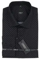 černá vzorovaná košile