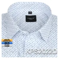 bílá košile s pěkným vzorem