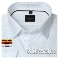 bílá košile s pěkným jemným vzorem