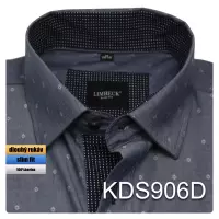 šedo-modrá luxusní košile 