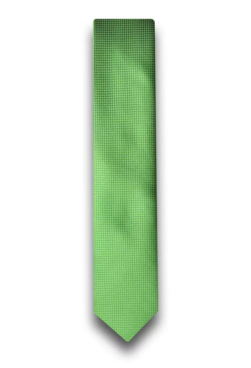 kravata jednobarevná zelená