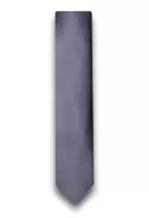 kravata jednobarevná šedá