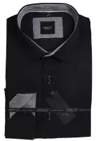 černá košile s texturou