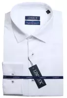 luxusní bílá košile diagonál