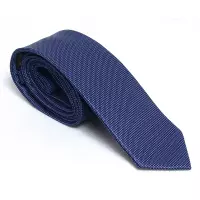 Kravata pánská tmavě modrá se vzorem