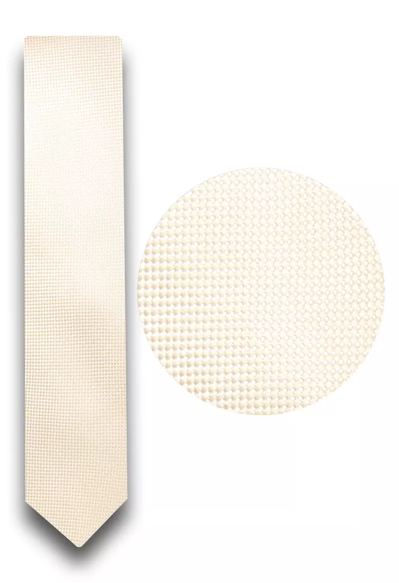 kravata smetanová se vzorem