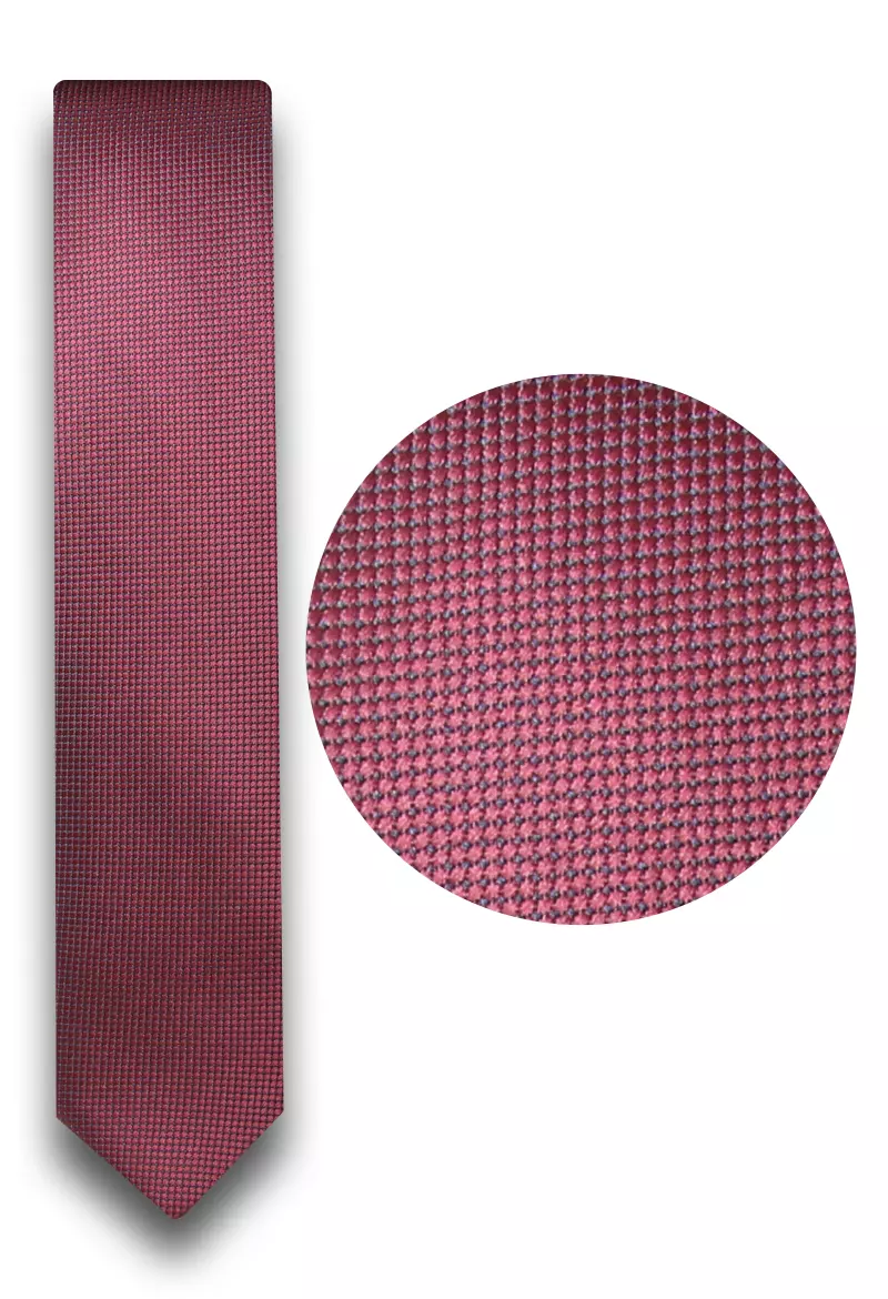 kravata bordó se vzorem