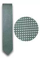 kravata zelená se vzorem