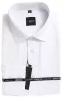 bílá košile s vetkávaným proužkem