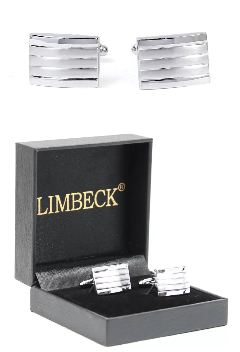 manžetové knoflíčky LIMBECK v stříbrné barvě