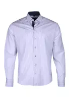 košile se zajímavým vzorem a šedými doplňky