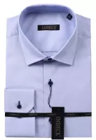 modrá košile s texturou