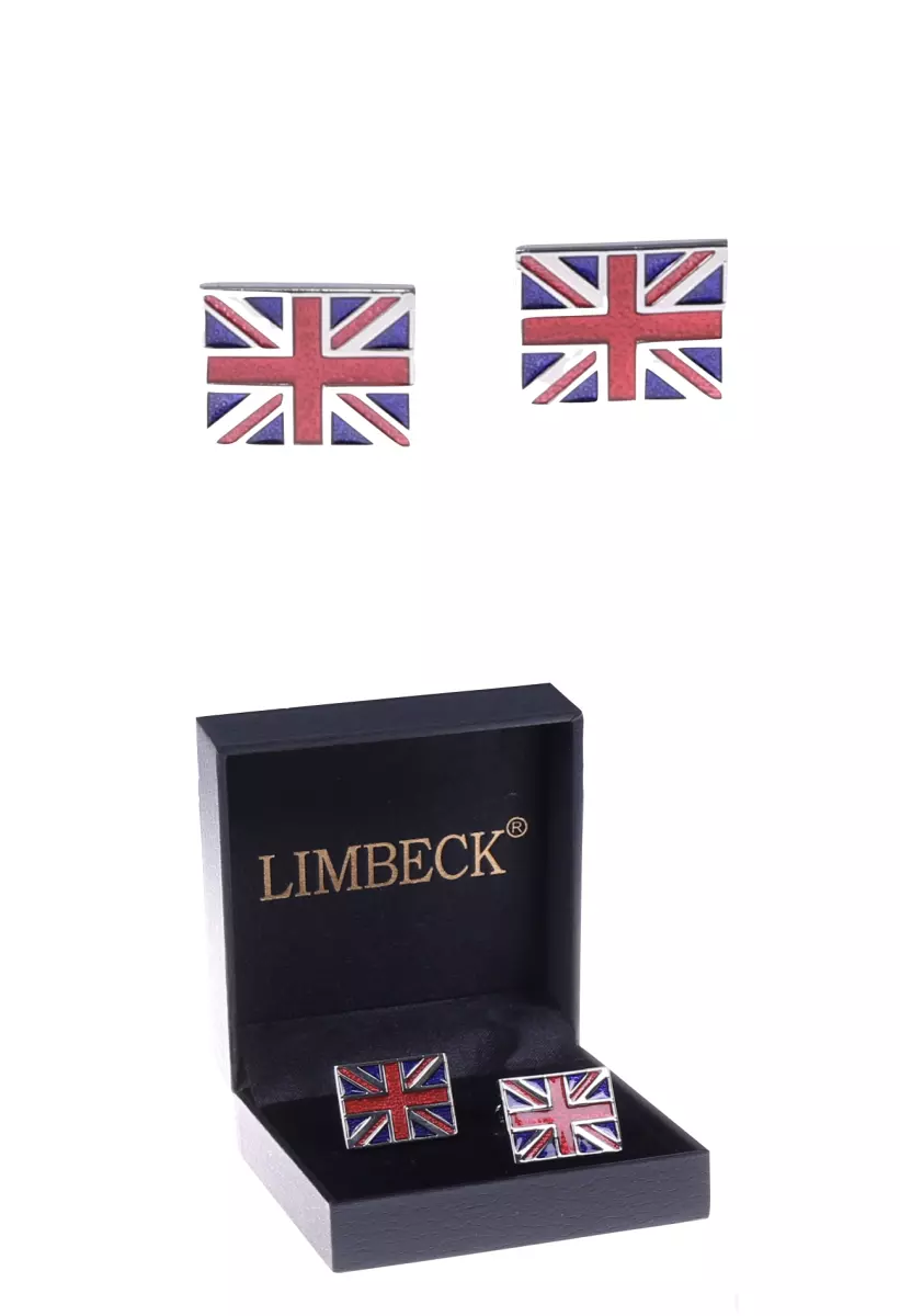 vtipné manžetové knoflíčky LIMBECK - britská vlajka