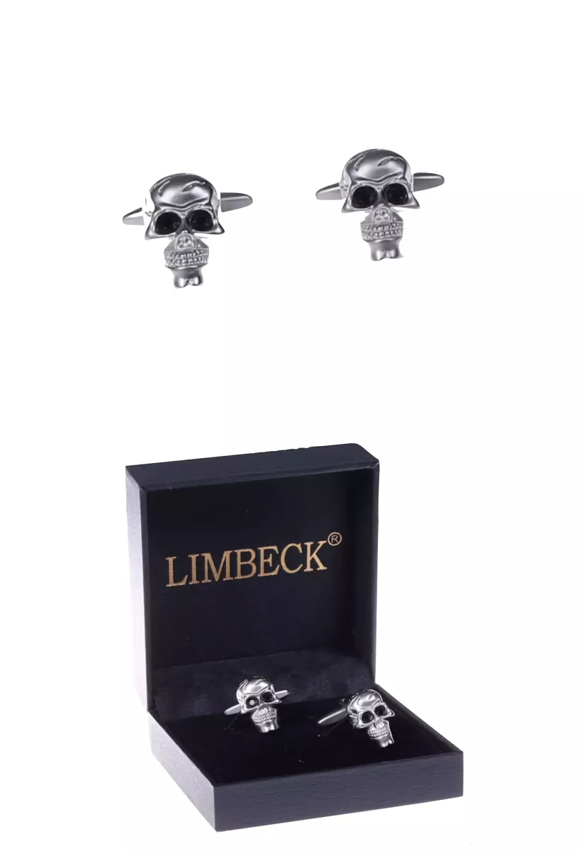 vtipné manžetové knoflíčky LIMBECK - lebky