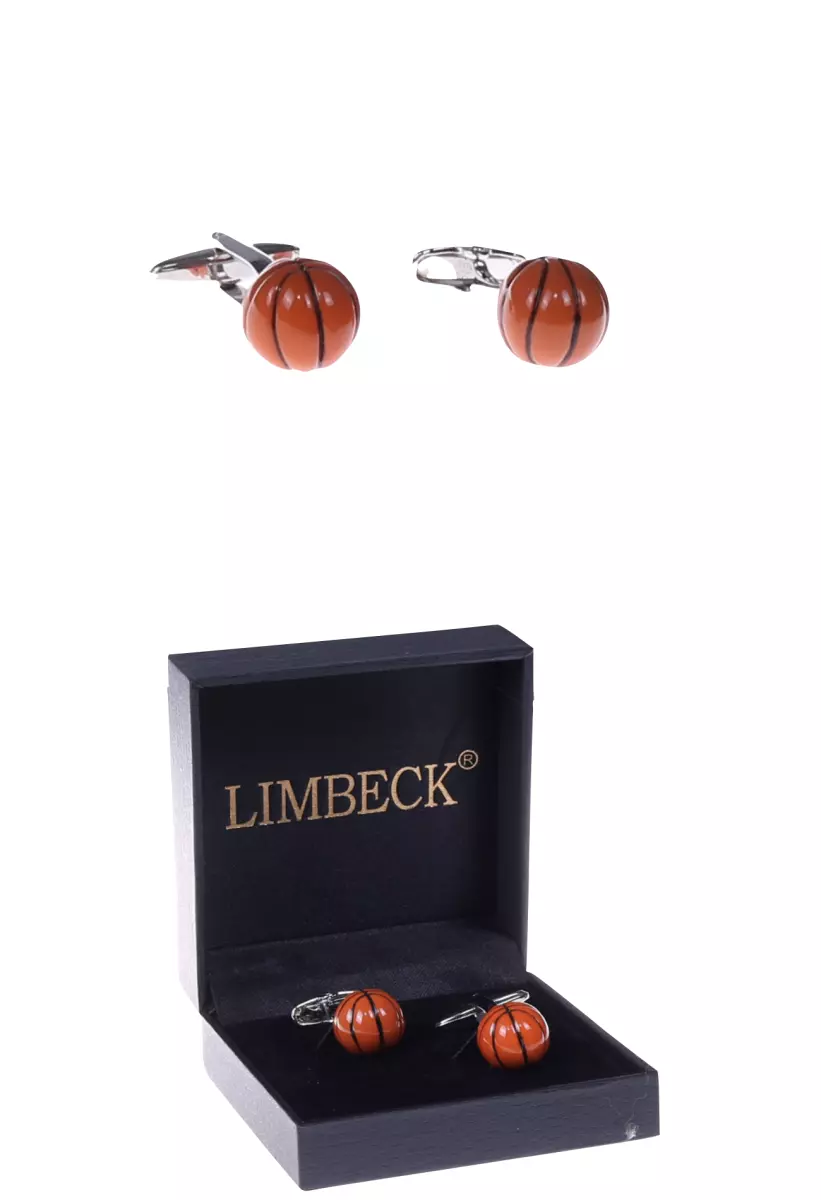 vtipné manžetové knoflíčky LIMBECK - basketbalové míče