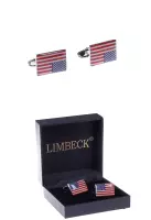 vtipné manžetové knoflíčky LIMBECK - americká vlajka