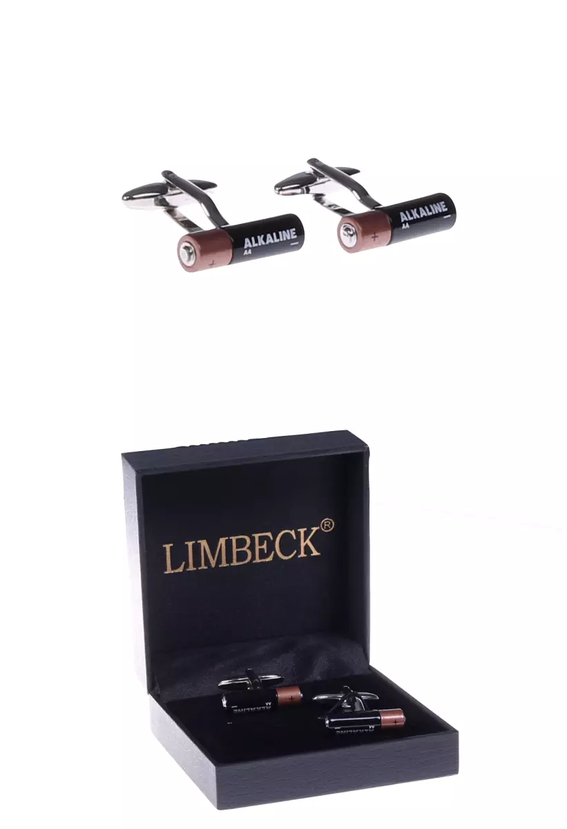 vtipné manžetové knoflíčky LIMBECK - tužkové baterky