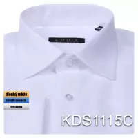bílá sváteční košile na manžetové knoflíčky