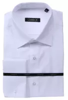 bílá sváteční košile na manžetové knoflíčky