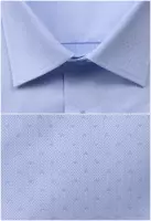 modrá košile na manžetový knoflíček